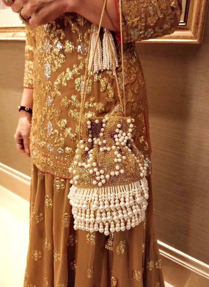 Gold Pearl Flapper
