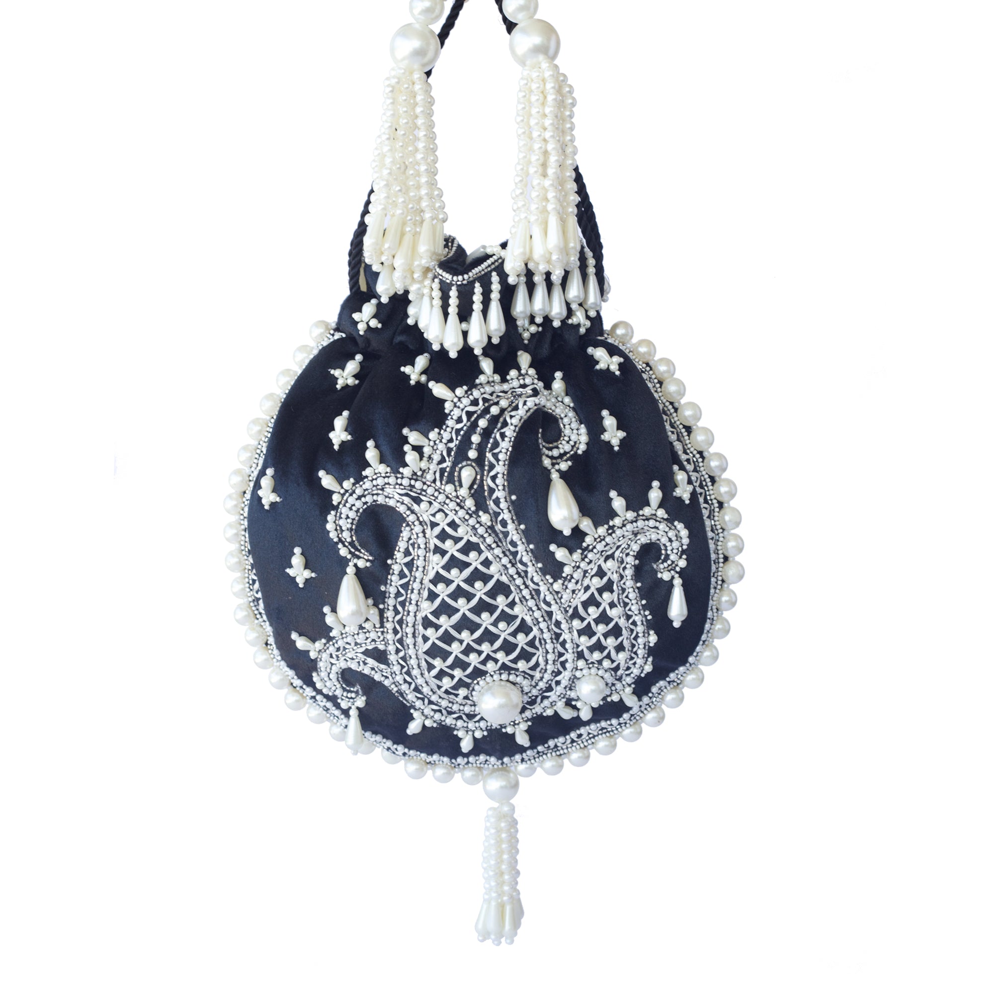 Black Ambi Pearl Bag