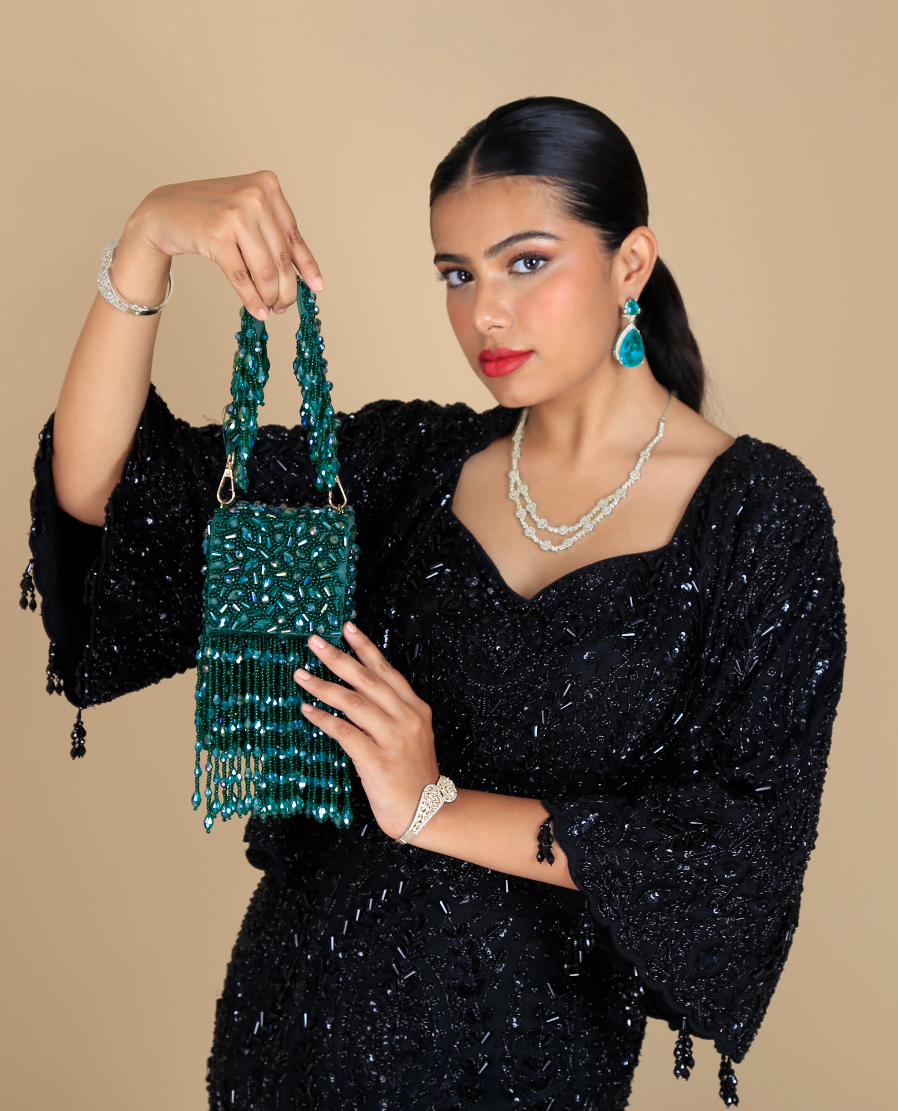 Green Cristal Mobile Flapper