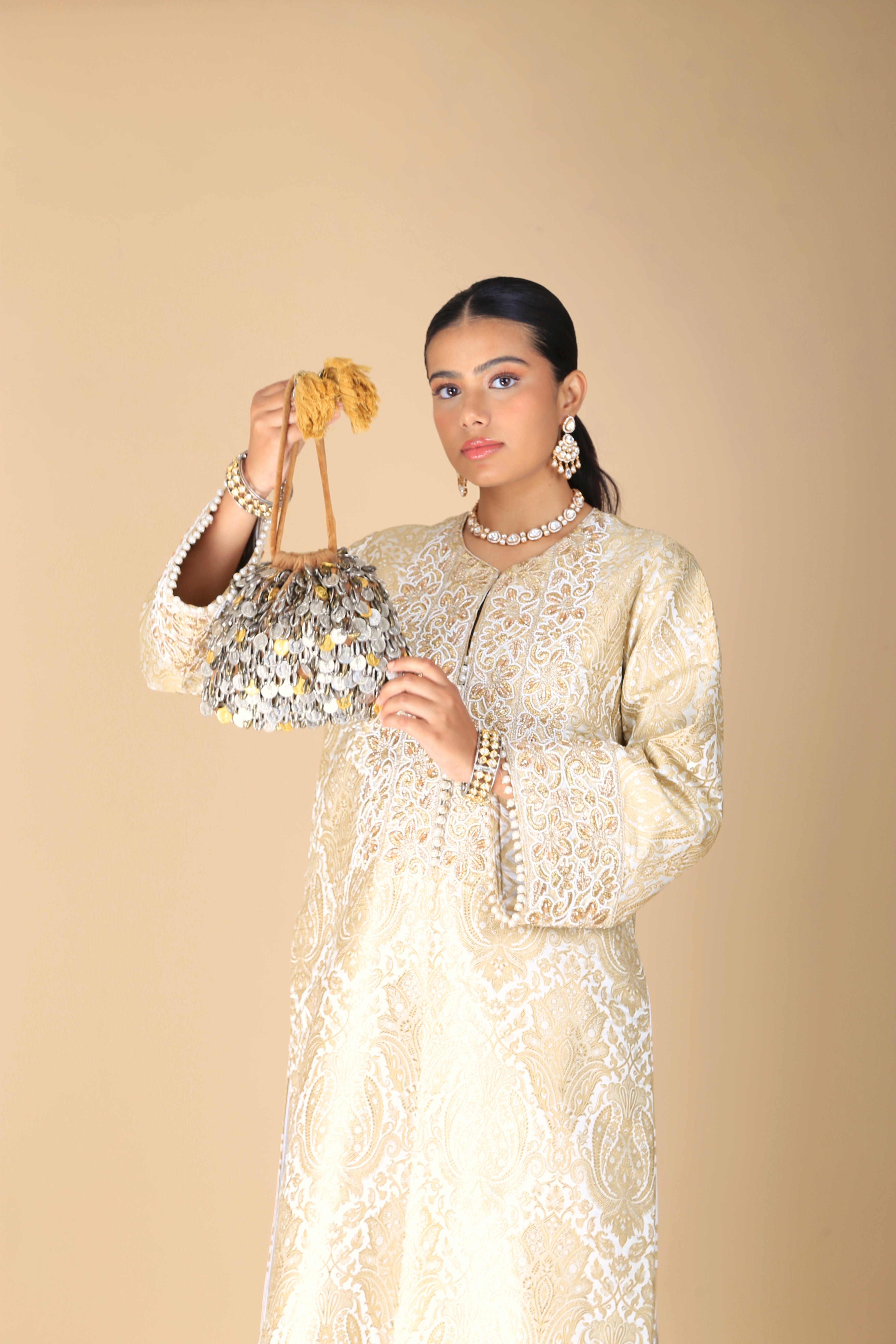 Dark Gold Gypsy Coin Flapper