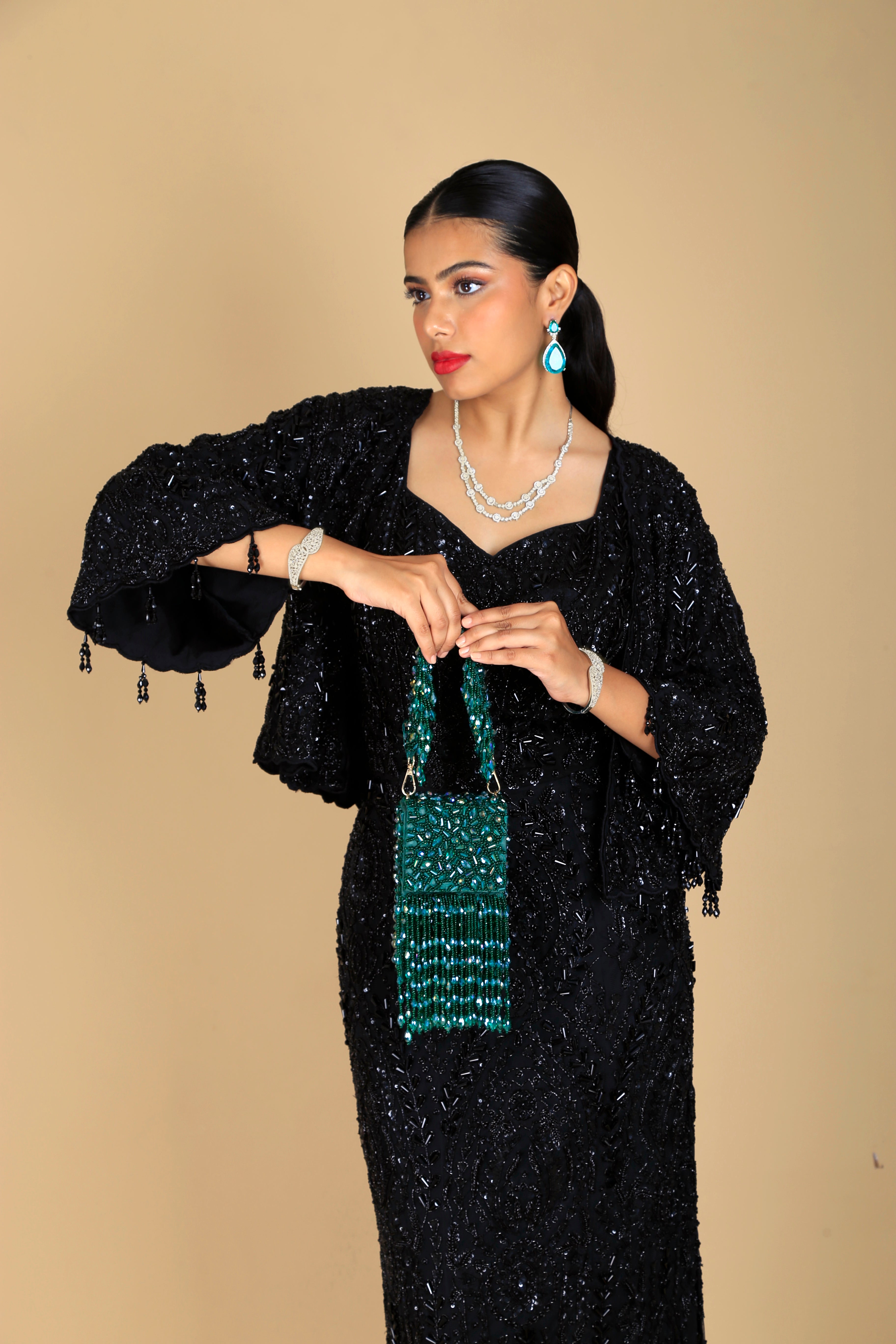 Green Cristal Mobile Flapper
