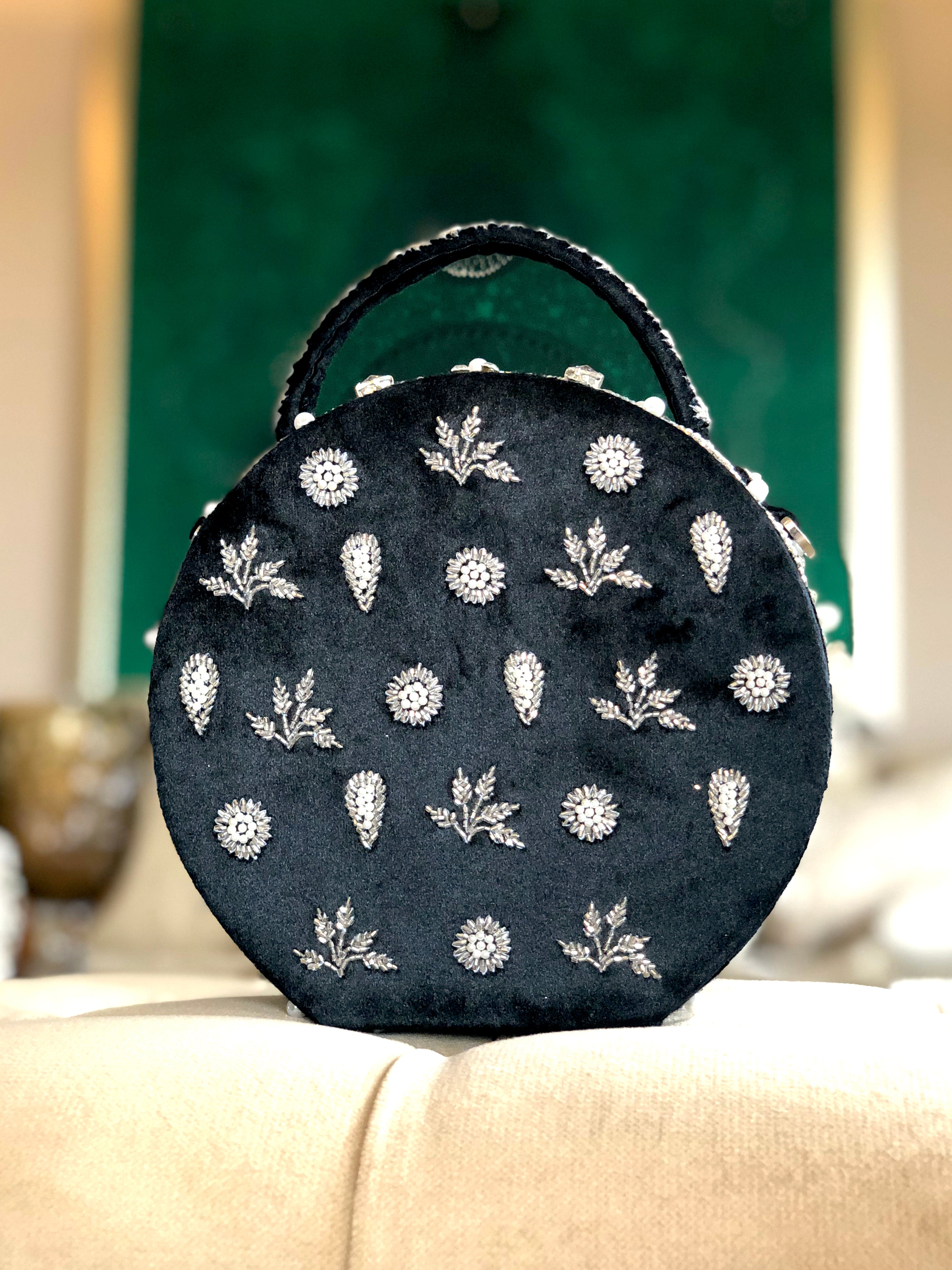 Black Nafisah Clutch Bag