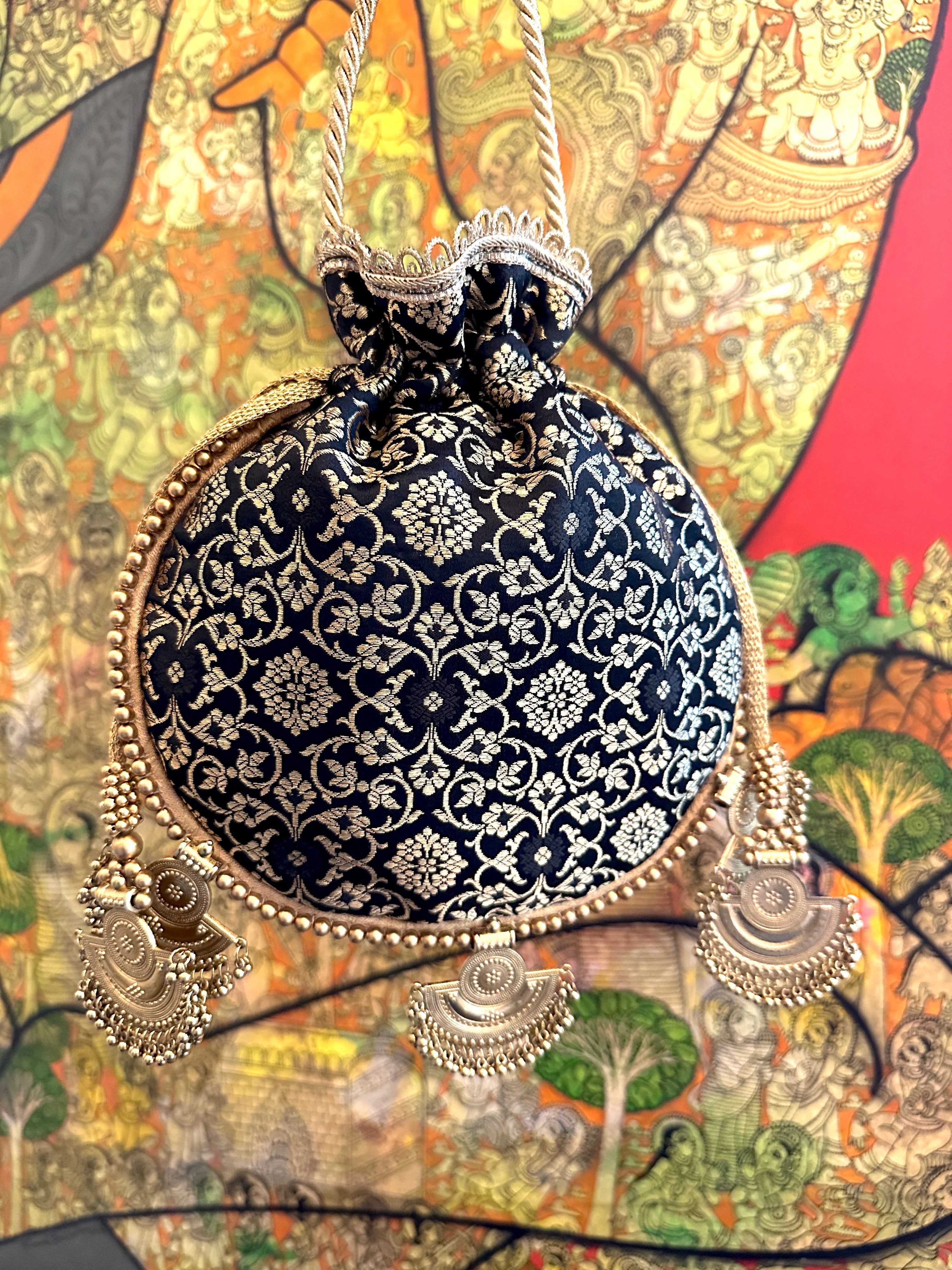 Black Tankha Bag