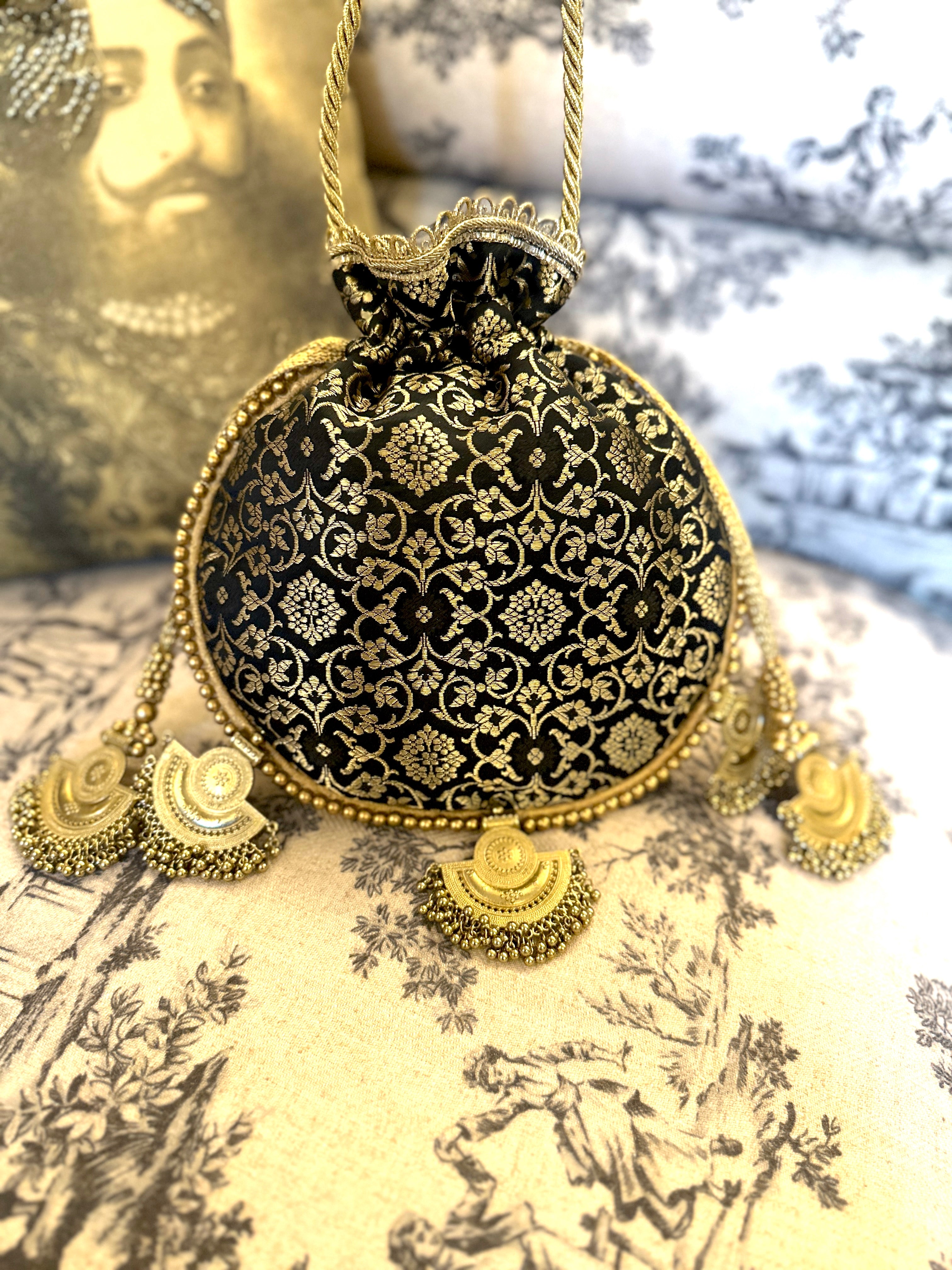 Black Tankha Bag