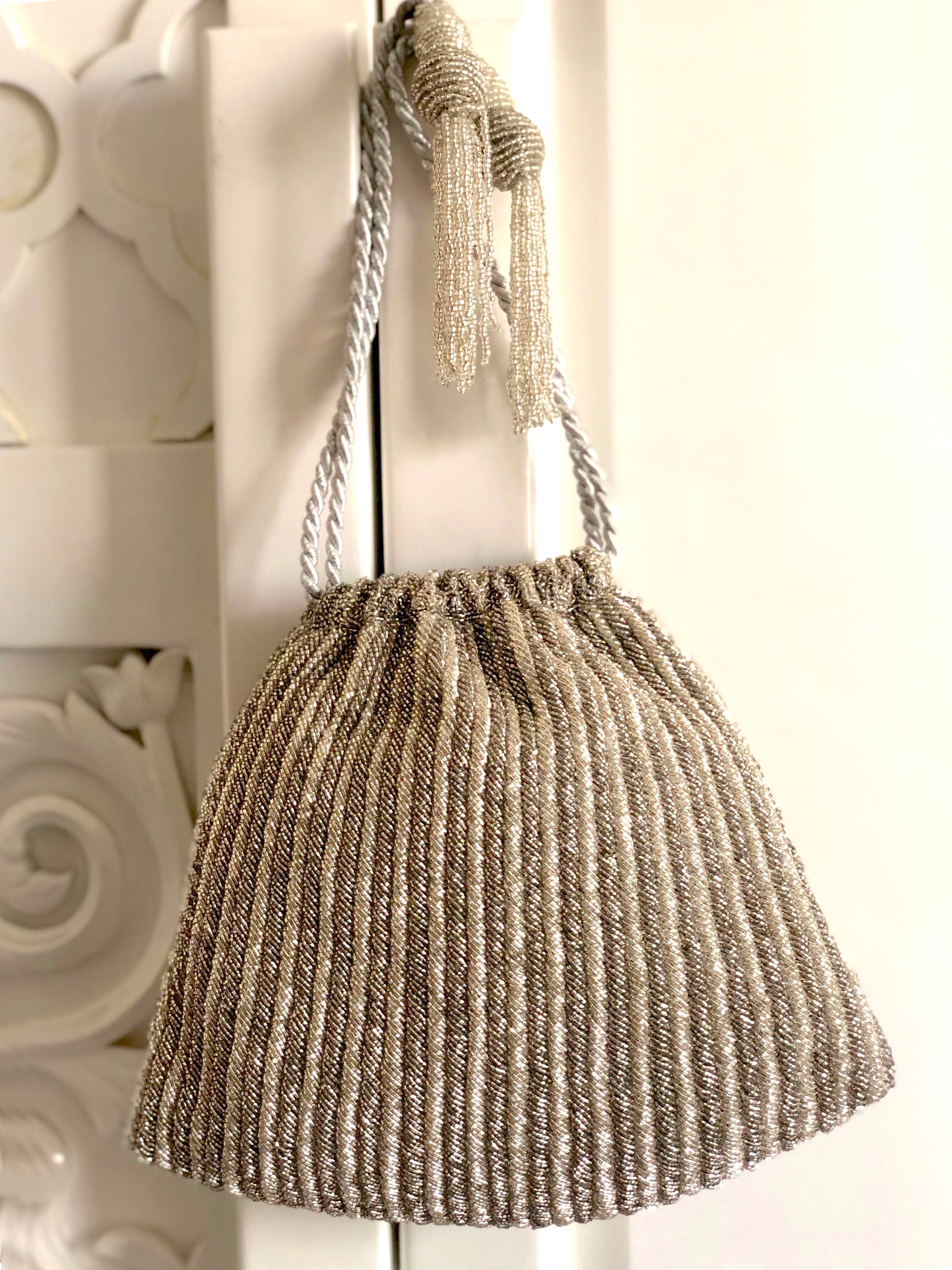 Silver Tanishka Bag