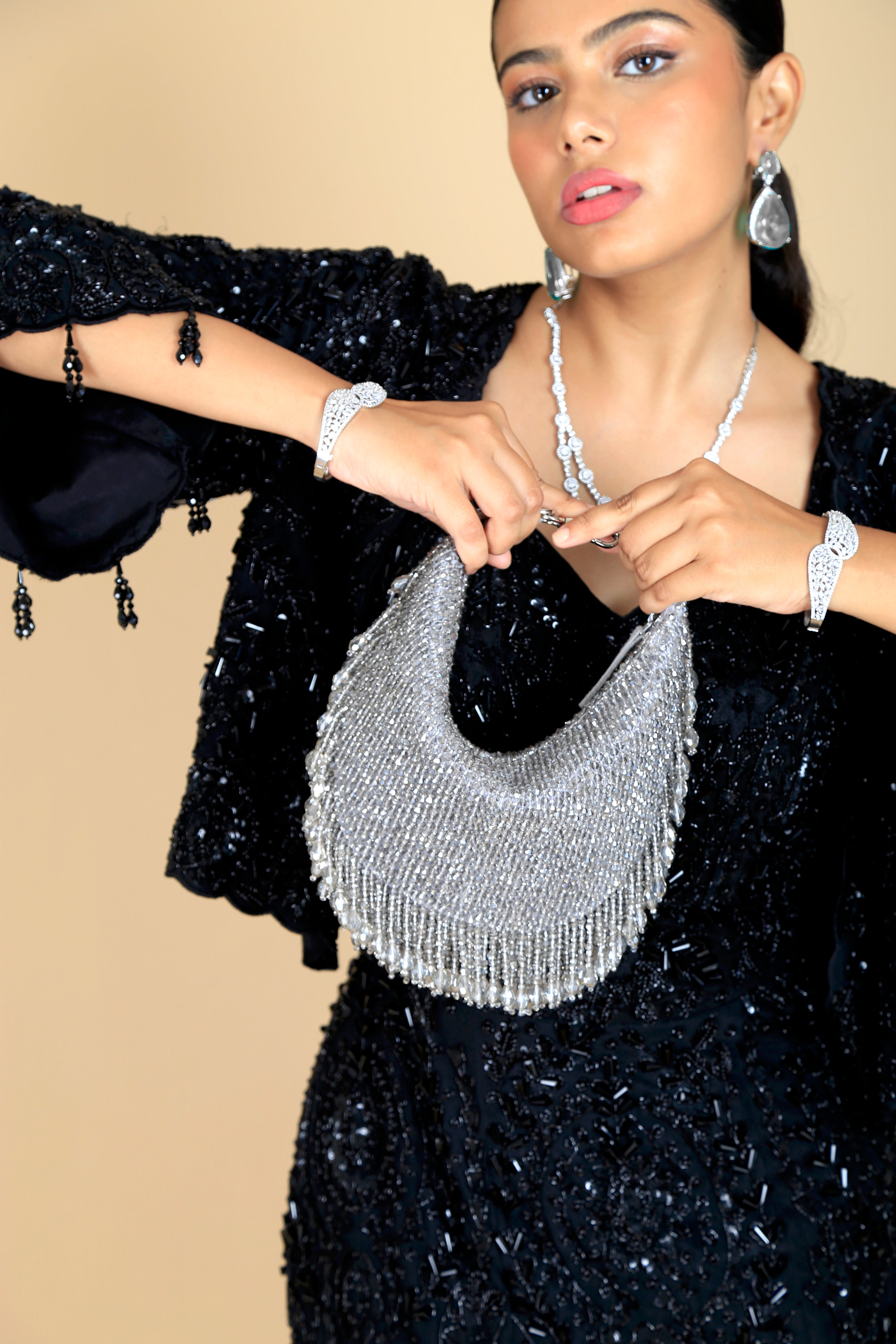 Grey Cristal Moon Flapper
