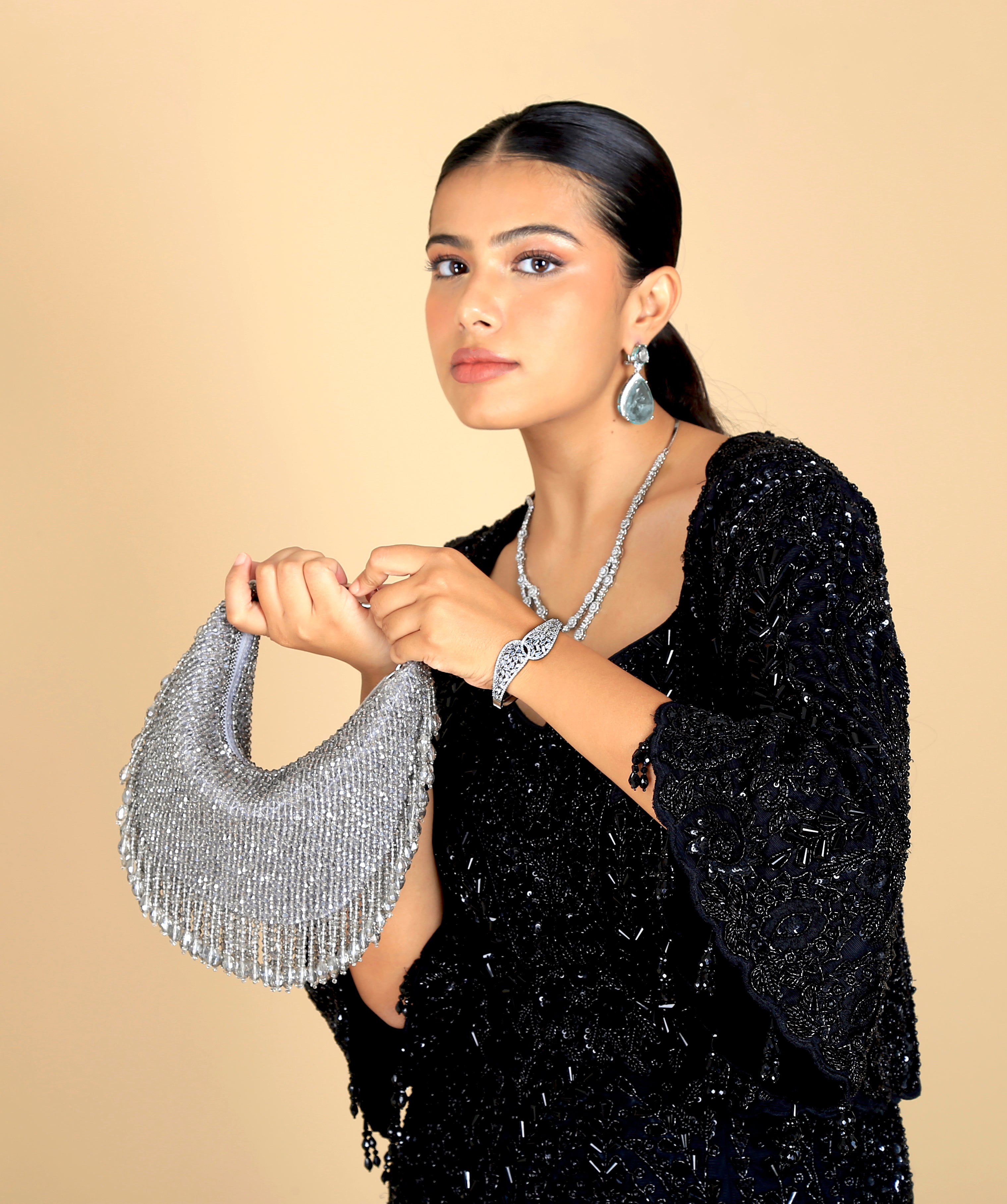 Grey Cristal Moon Flapper