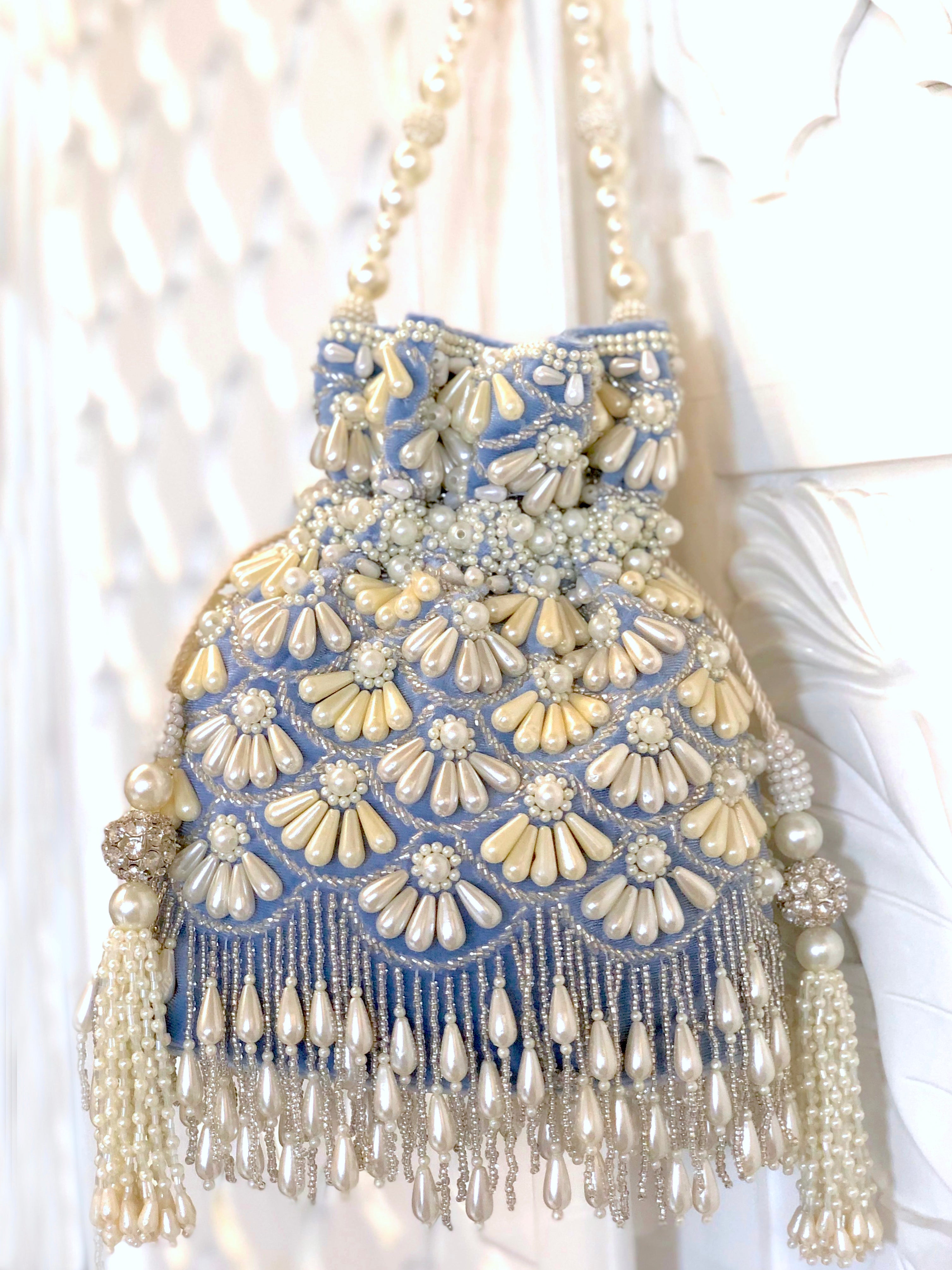 Blue Fareeda Flapper Bucket