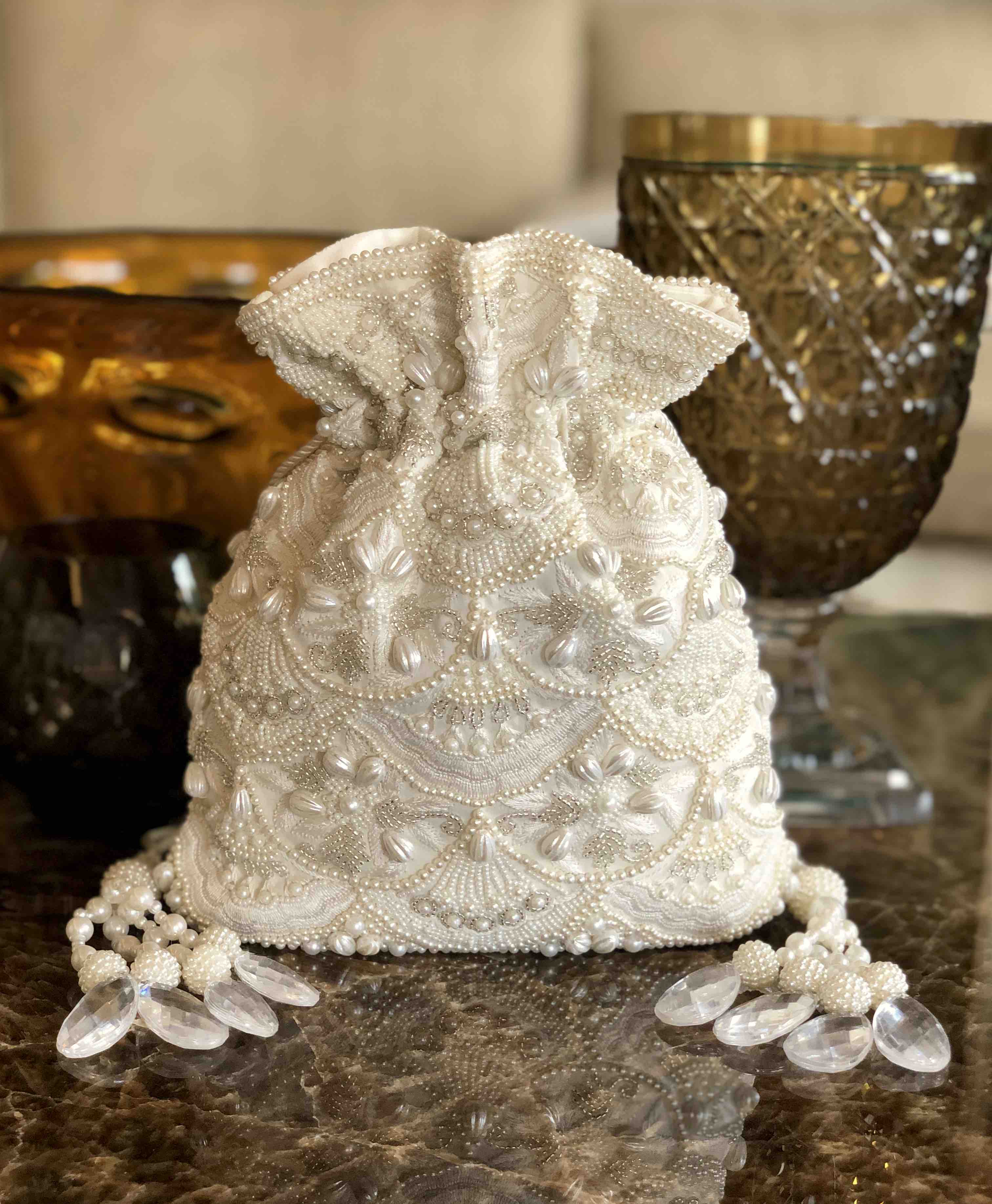 Sirena Pearl Bucket Bag