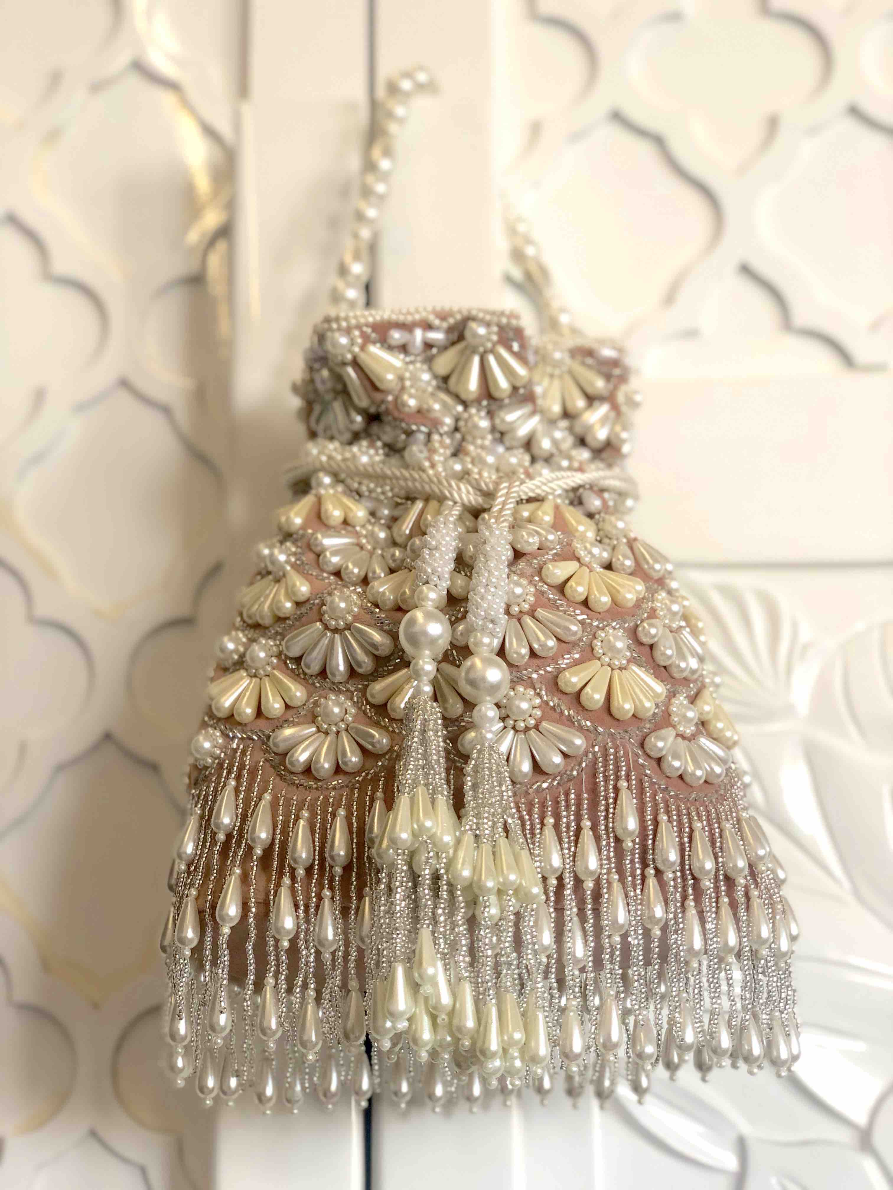 Pink Fareeda Flapper Bucket