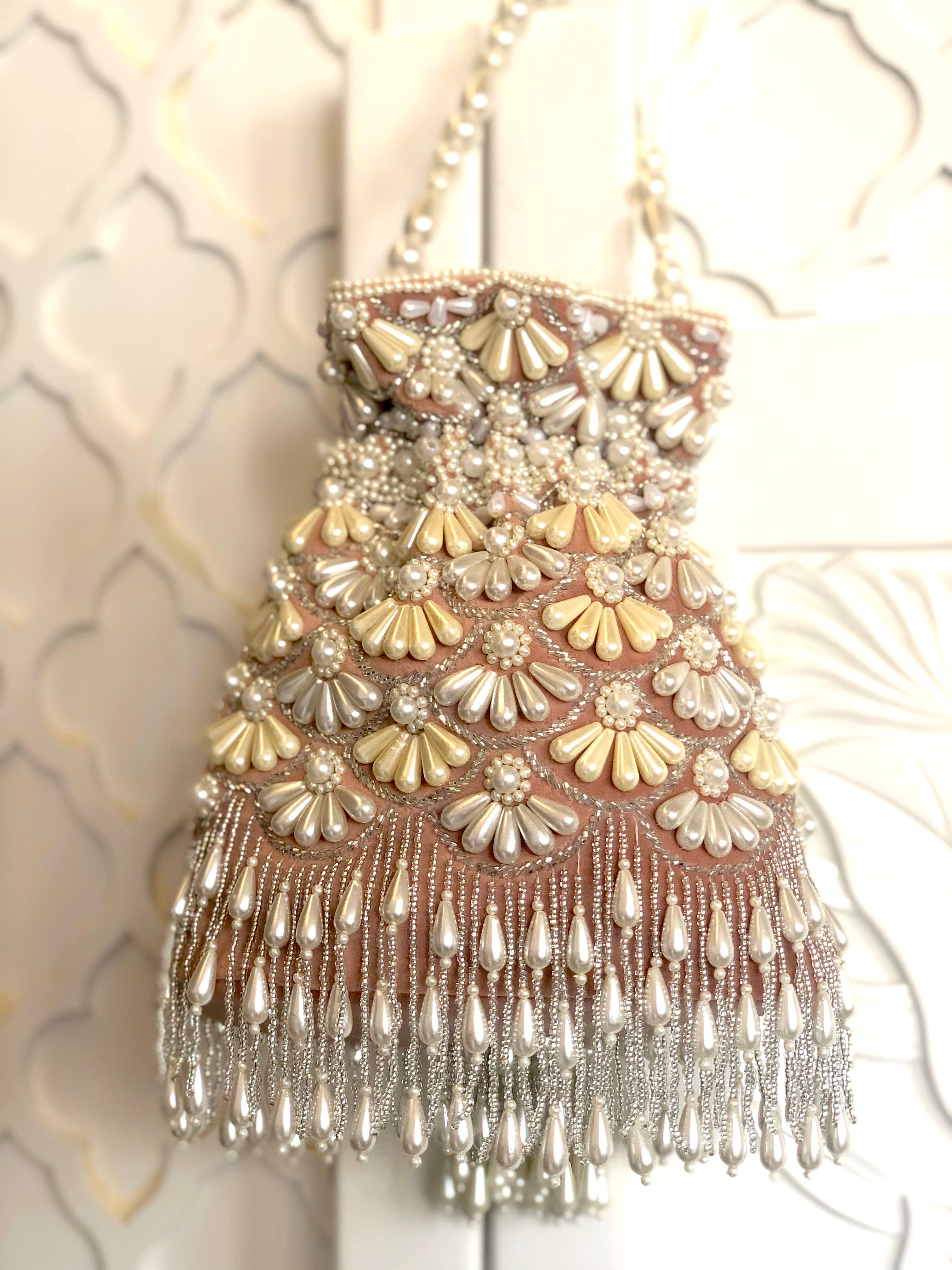 Pink Fareeda Flapper Bucket