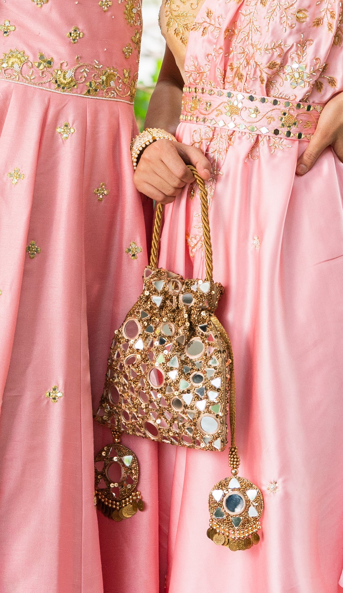 Gold Mirat Bag